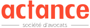 Logotype Actance Avocats